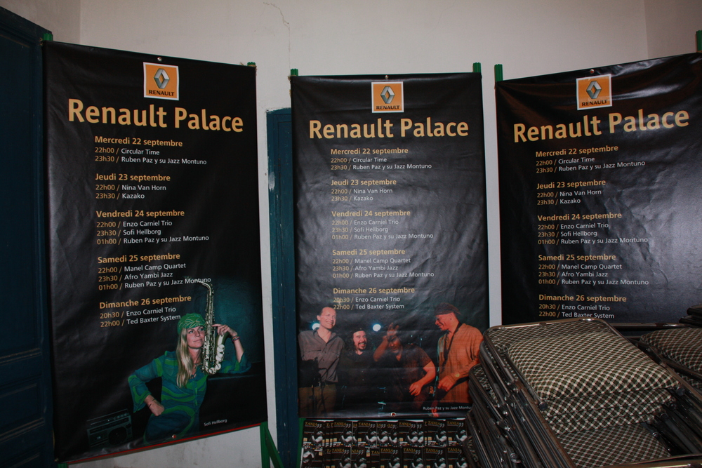 Affiche des concerts à Tanjazz 2010